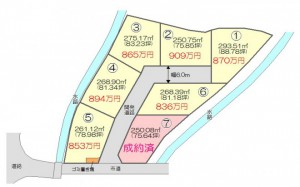 エスケイシステム　佐賀市大和町尼寺　分譲地